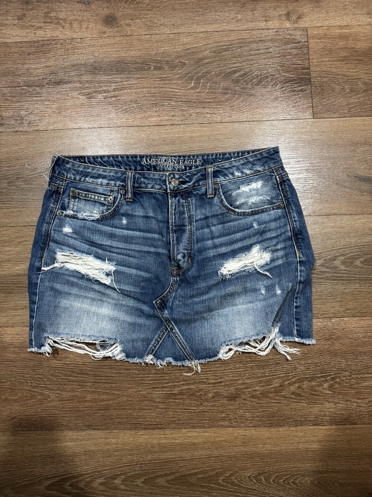 American Eagle Jean Skirt Women’s 14