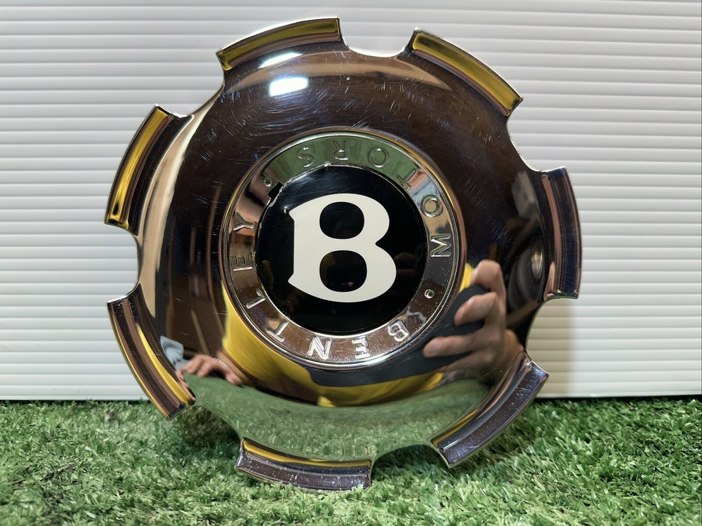 ✅ 2006-2012 Bentley Continental GT GTC Flying Spur Chrome Center Cap Hubcap