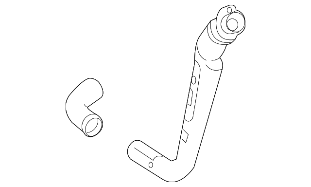 Genuine Mercedes-Benz Filler Neck 9074702101