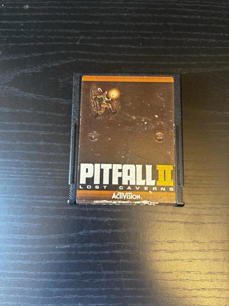 PITFALL II 2: The Lost Caverns Atari 2600 Game Cartridge Only Activision 1984