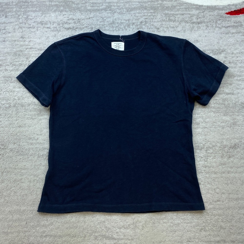 Buck Mason Field Spec Heavy Shirt Large Blue Tee Casual Hiker Boxy Outdoors Mens