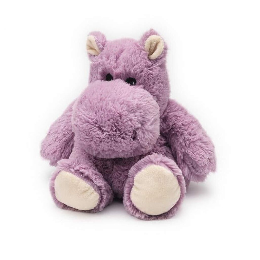 Warmies: HIPPO JR. NEW Cozy Plush Heatable Lavender Scented Stuffed Animal