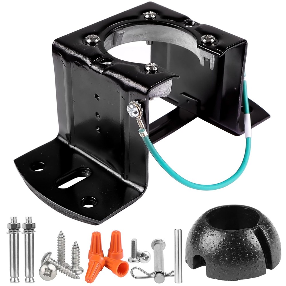 Universal Ceiling Fan Mounting Bracket Complete Kit with Hanger Ball - 2.0mm Hea