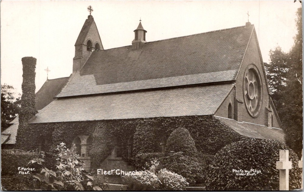 Dr Jim Stamps Postcard Fleet Church Real Photo