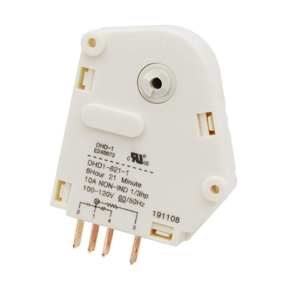 6 Hour 21 Minutes Refrigerator Defrost Timer for Whirlpool/KitchenAid/Frigida...