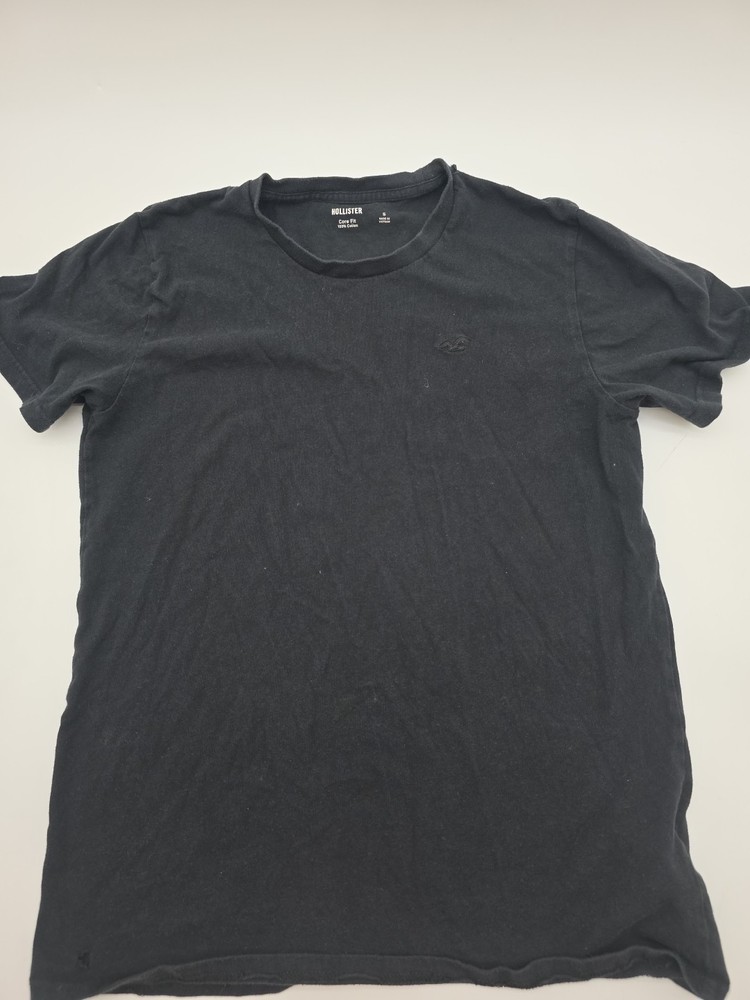 Hollister T-shirt Men S Black Logo 100% Cotton.#44515