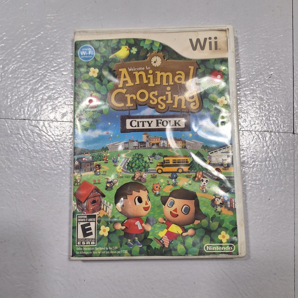 Animal Crossing City Folk - Nintendo Wii