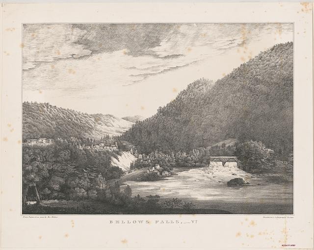 Photo:Bellows Falls, Vt., Vermont