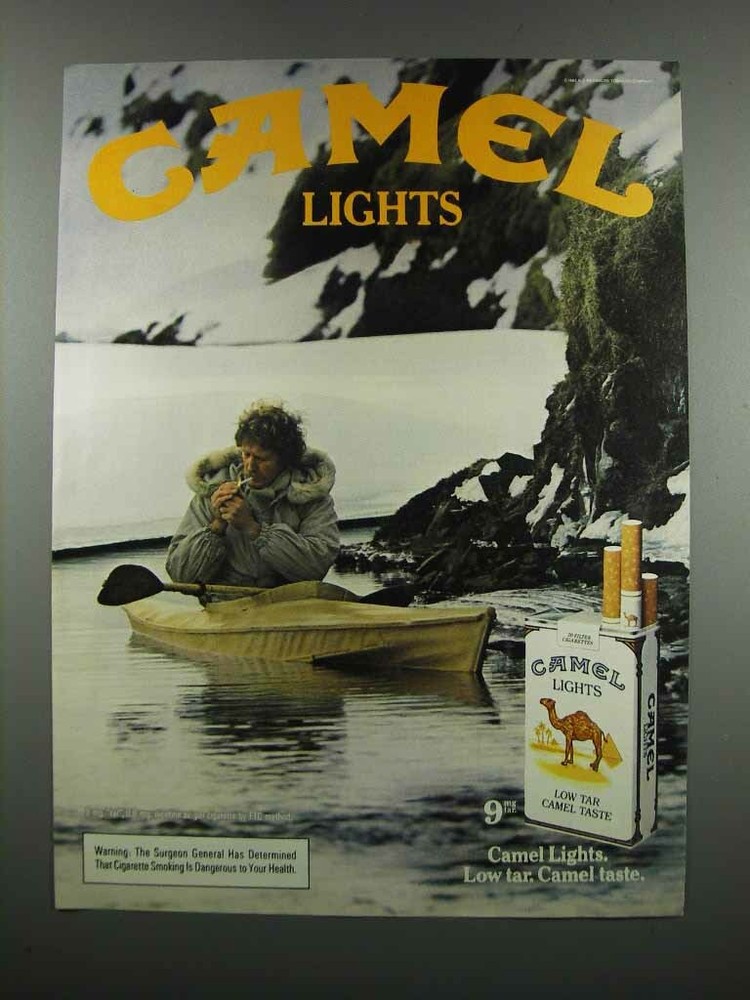 1983 Camel Lights Cigarettes Ad