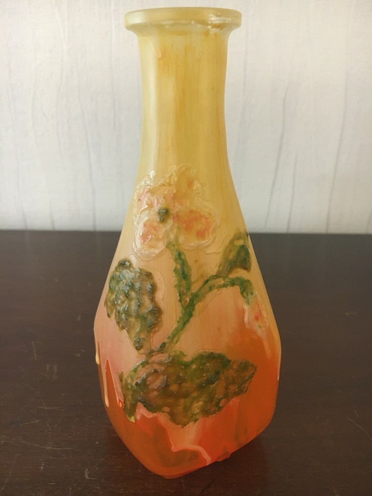 1 Unsigned Enamelled Vase