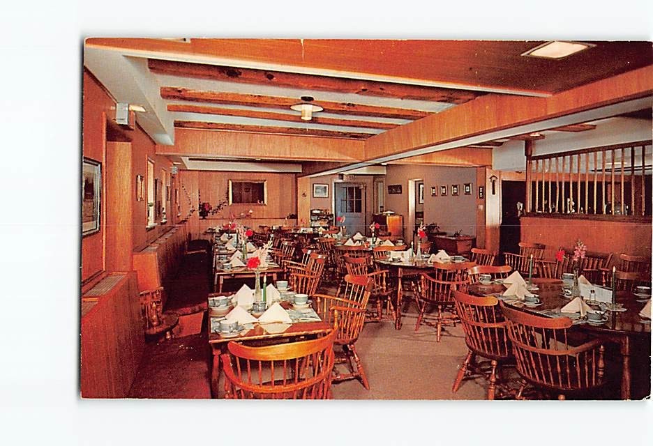 Postcard The Carriage Room Allenberry Lodge Boiling Springs Pennsylvania USA