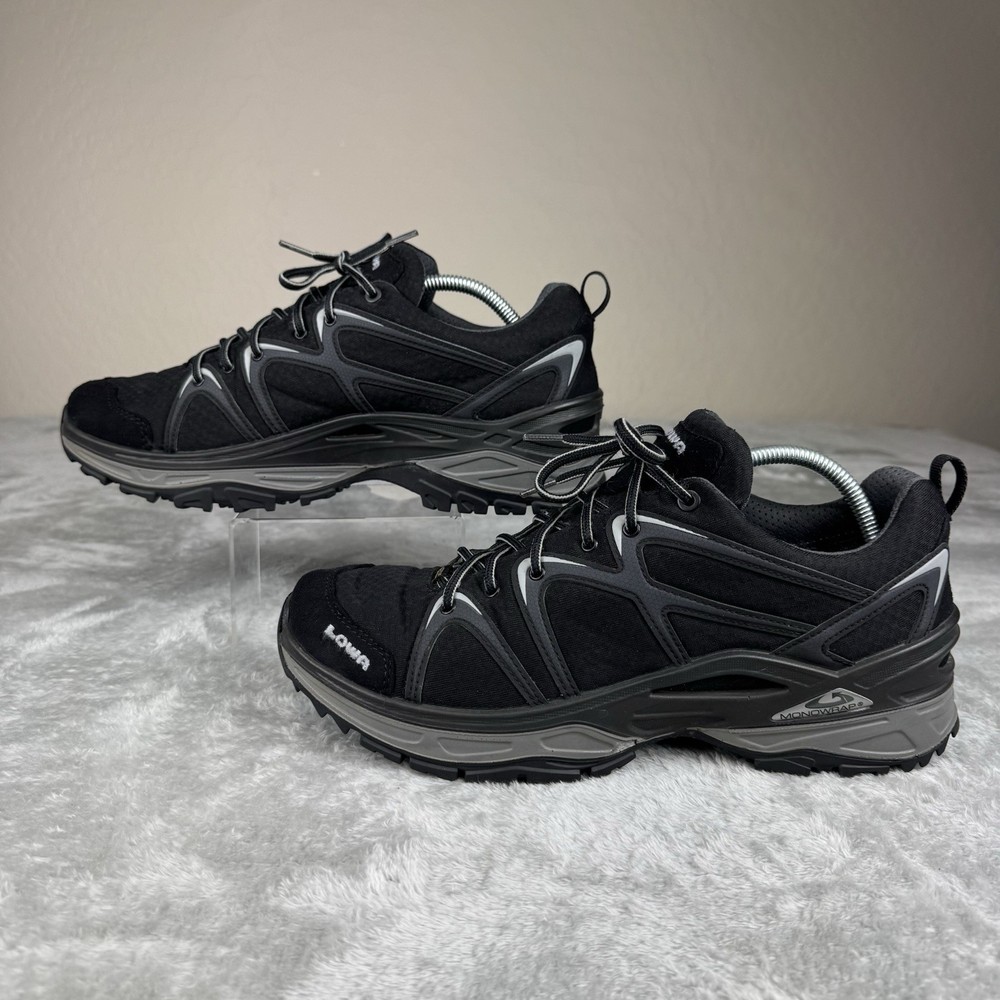 Lowa Innox Pro Lo GTX Hiking Shoes Men’s Black Gore-Tex Trail Shoes