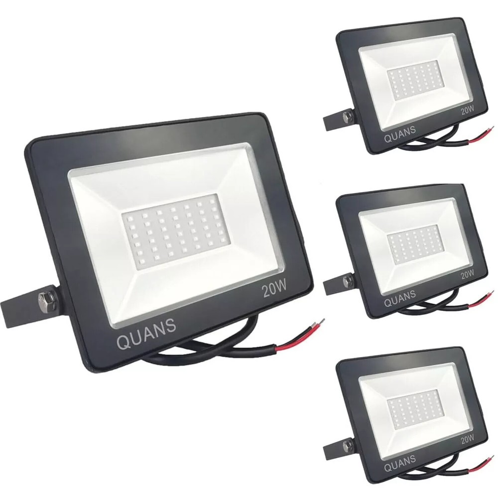4 Pack 20W 12V 24V UV LED Black Light for Glue Curing and Crafts