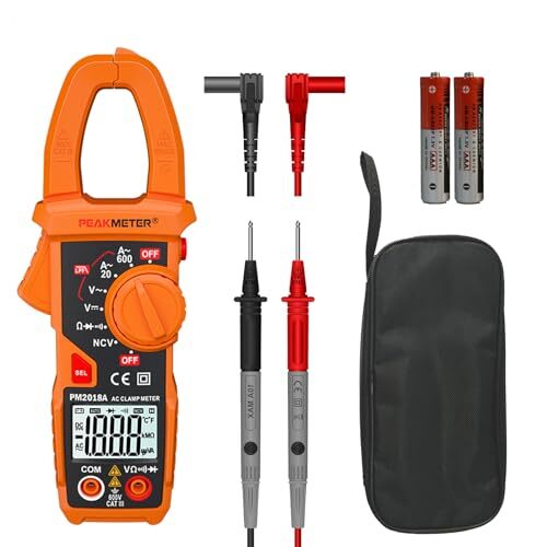 Digital Clamp Meter Auto-Ranging Multimeter Amp Voltage Tester Measure AC