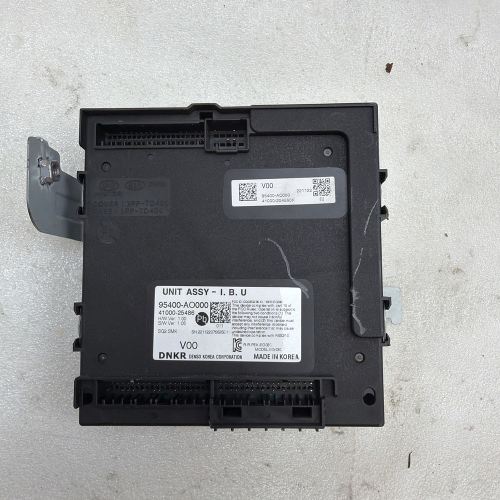 2023-2025 KIA NIRO EV ELECTRIC BODY CONTROL COMPUTER MODULE UNIT BCU BCM OEM