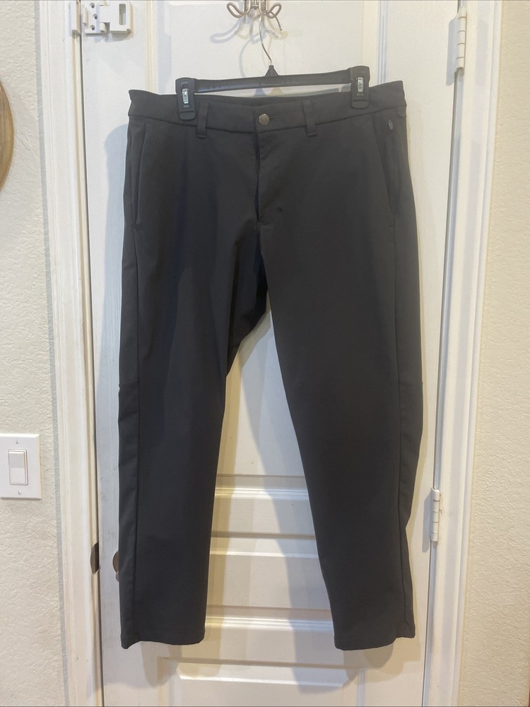 Lululemon ABC Classic Slim Fit 5 Pocket Pants Warpstreme Men’s 34x31 Obsidian