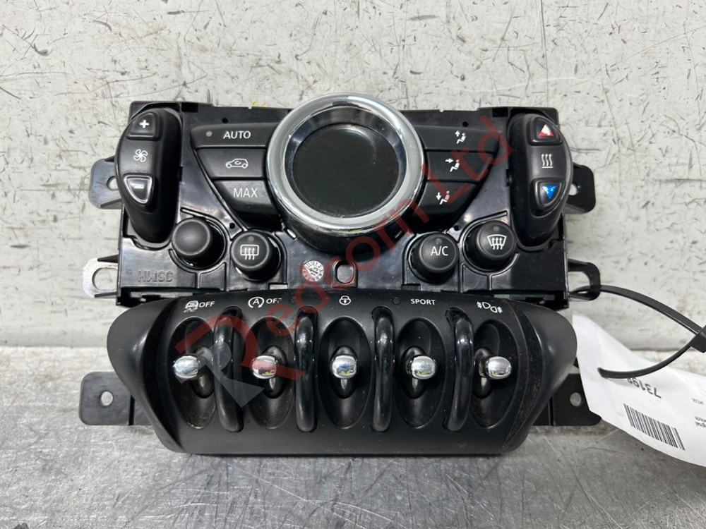 2012-2016 MINI Paceman R61 Digital Climate Control Panel with Mode Switch