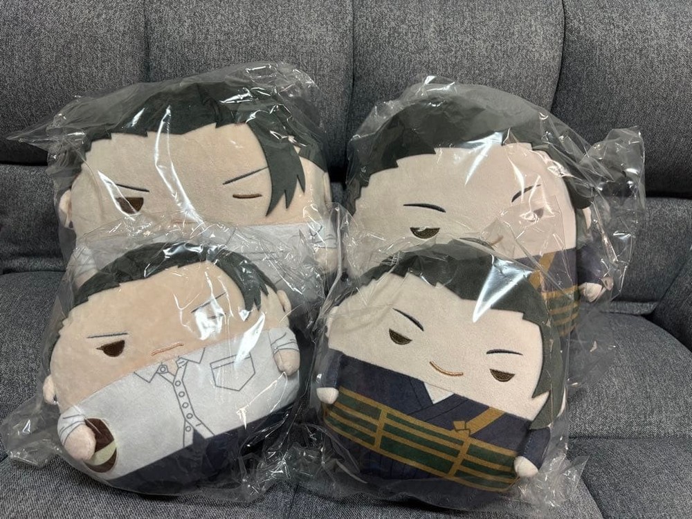 Jujutsu Kaisen Geto Suguru Fuwa Kororin 4pc Set BIG 30cm & M 20cm Basket