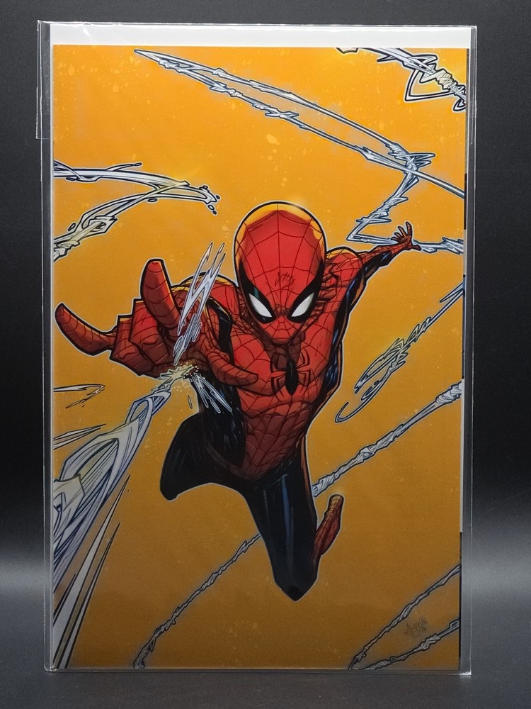 AMAZING SPIDER-MAN #1 JONBOY MEYERS VIRGIN C2E2 EXCLUSIVE ltd 400 With COA