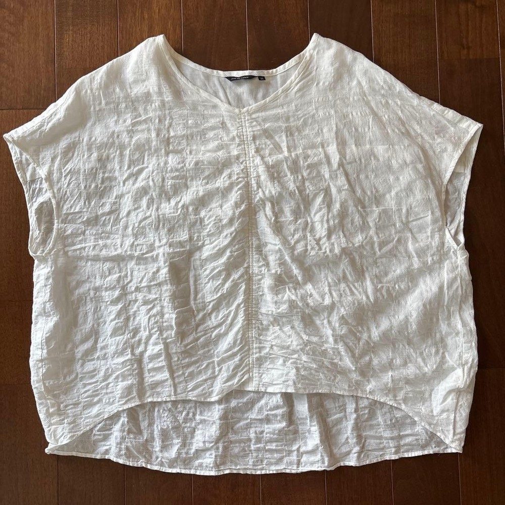 Pas de Calais Short Sleeve Blouse Top Size 36 Pullover New Condition
