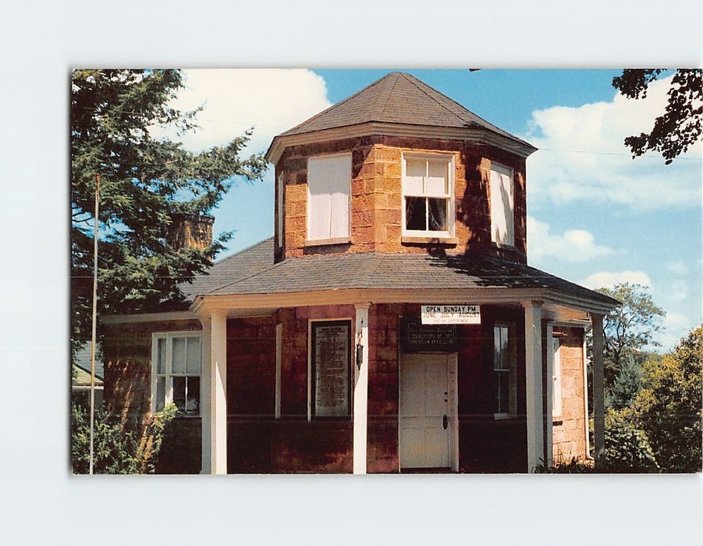 Postcard Petersburg Toll House Addison Pennsylvania USA