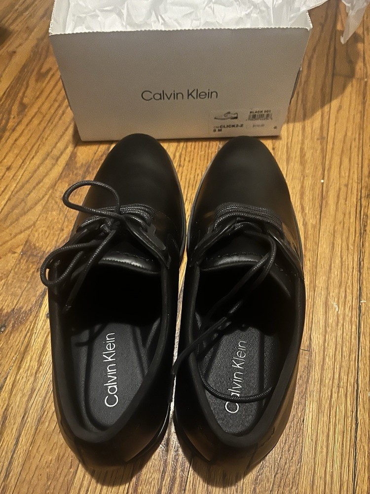 Calvin Klein Men Dress Shoes Sz 8 (read description)