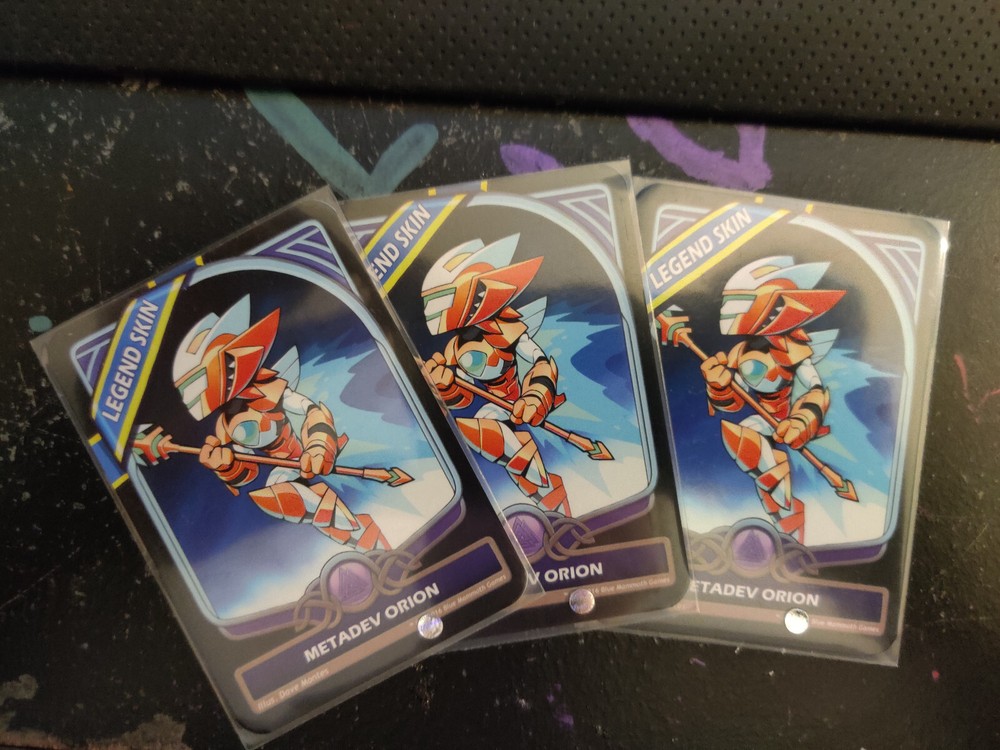 Metadev Orion Skin Card Brawlhalla PAX 2016