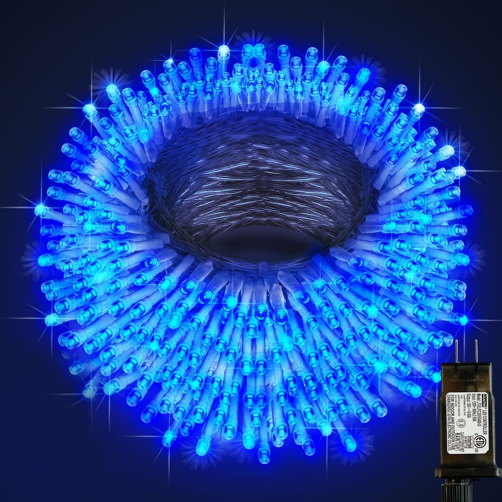 393FT Outdoor Christmas Lights 1200 LED Christmas Lights with 8 Modes Waterpr...