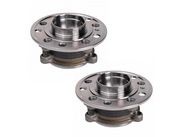 Front TRQ Wheel Hub and Bearing Kit fits Mercedes E400 2018 79ZNQH