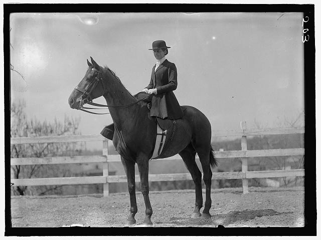 Washington, D.C. Harriett T. Wadsworth 1911 National Capital Horse Show