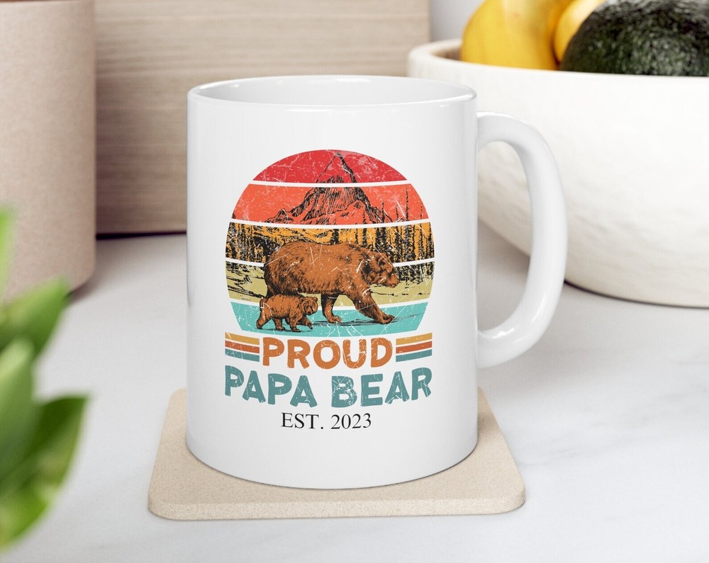 Custom Engraved Father's Day Mug - Best Dad Gift for New Dads & Fathers
