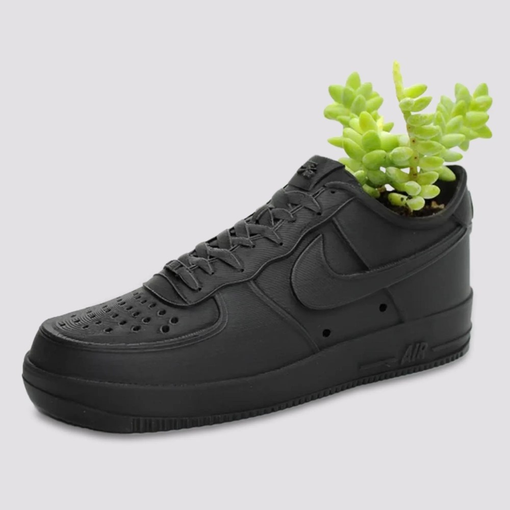 Sneakers Planter Pot  With Drainage Hole – 3D Printed Low Top Sneaker Design