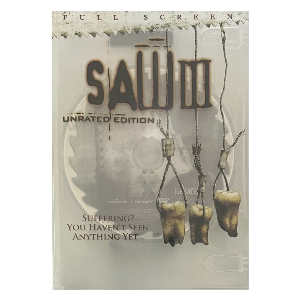 Saw III (DVD, 2006) Unrated Edition - NEW SEALED