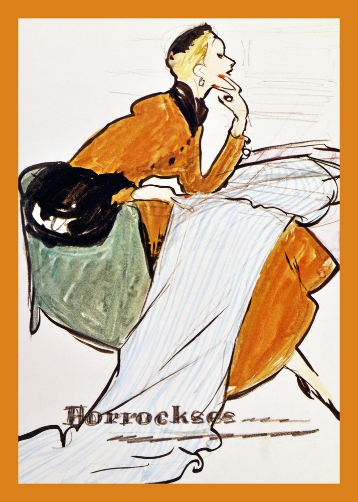 Decoration poster.Interior design Art.Retro fashion.Elegant designer.6327