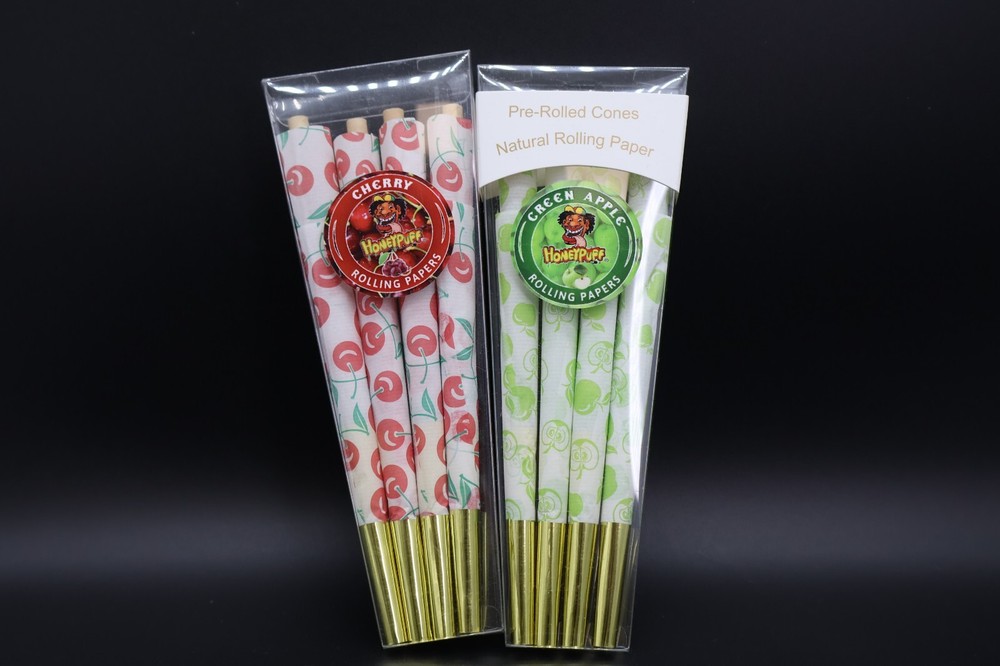 Authentic 16-Pack Apple & Cherry Pre Rolls with Golden Tips US