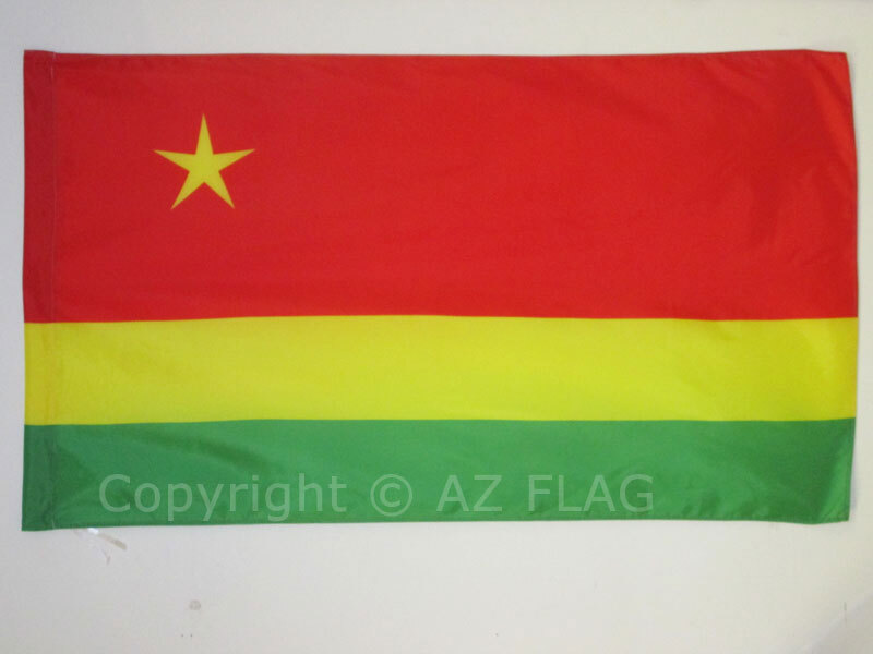 Reunion Island Independence Flag 3x5 ft with Pole Sleeve - La Réunion French Region