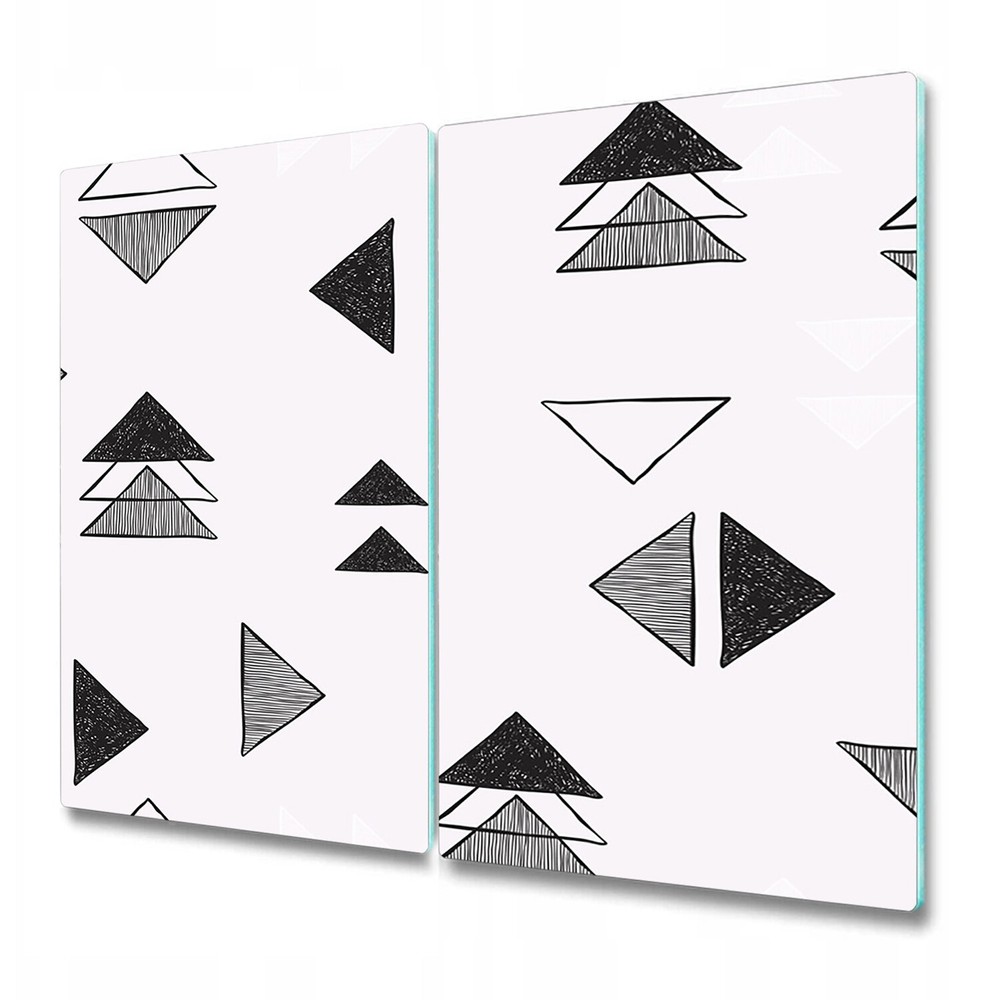 Glass Worktop Kitchen Chopping Board Triangle Triangle geometric 2x30x52