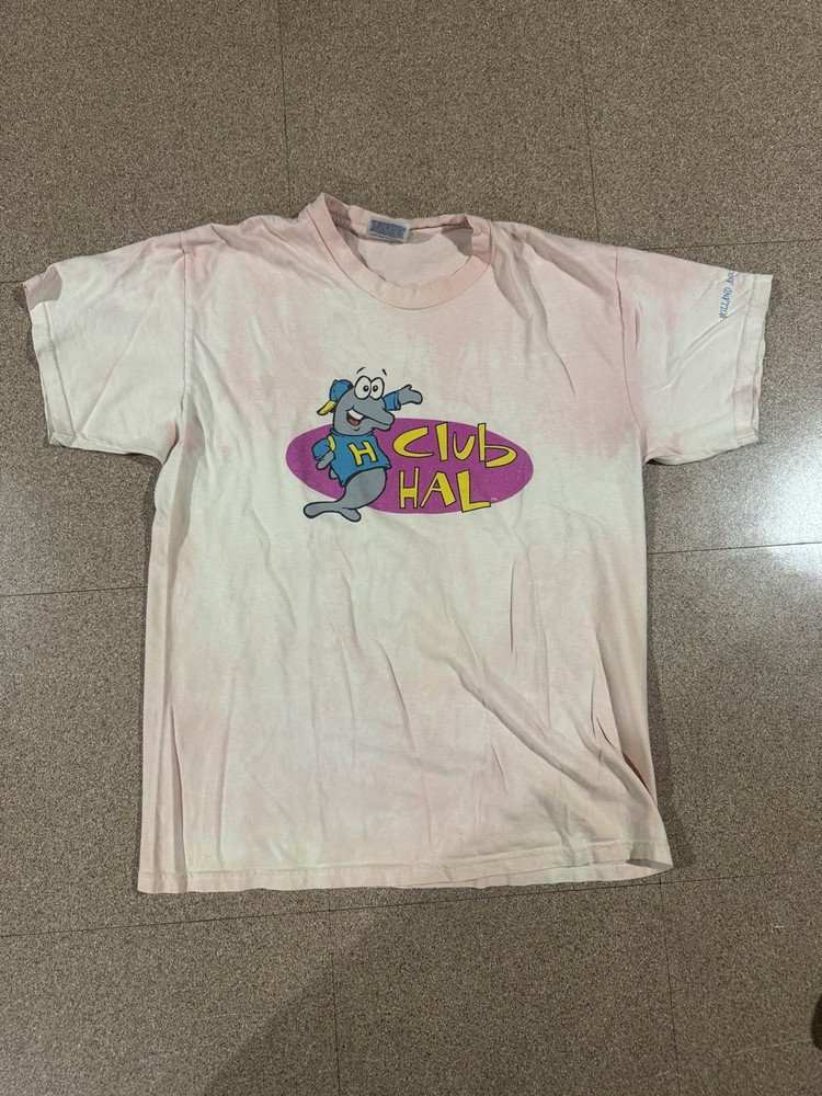 Vintage Hanes Beefy T Holland American Line Club Hall Youth XL T shirt