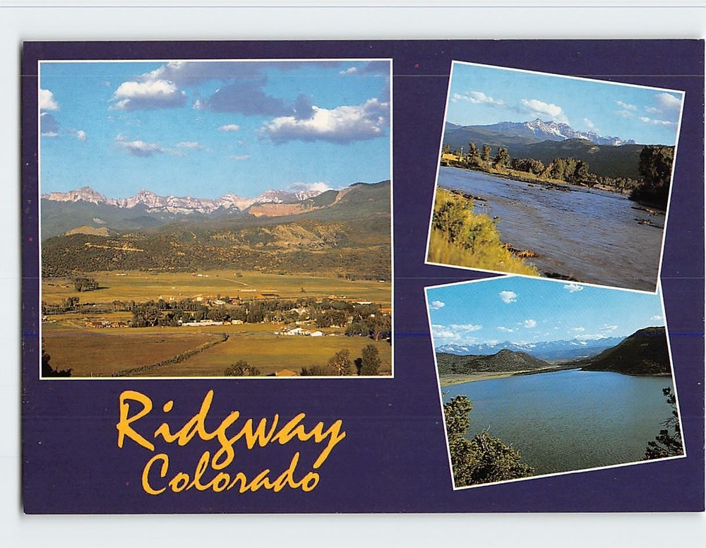 Postcard Ridgway Colorado USA