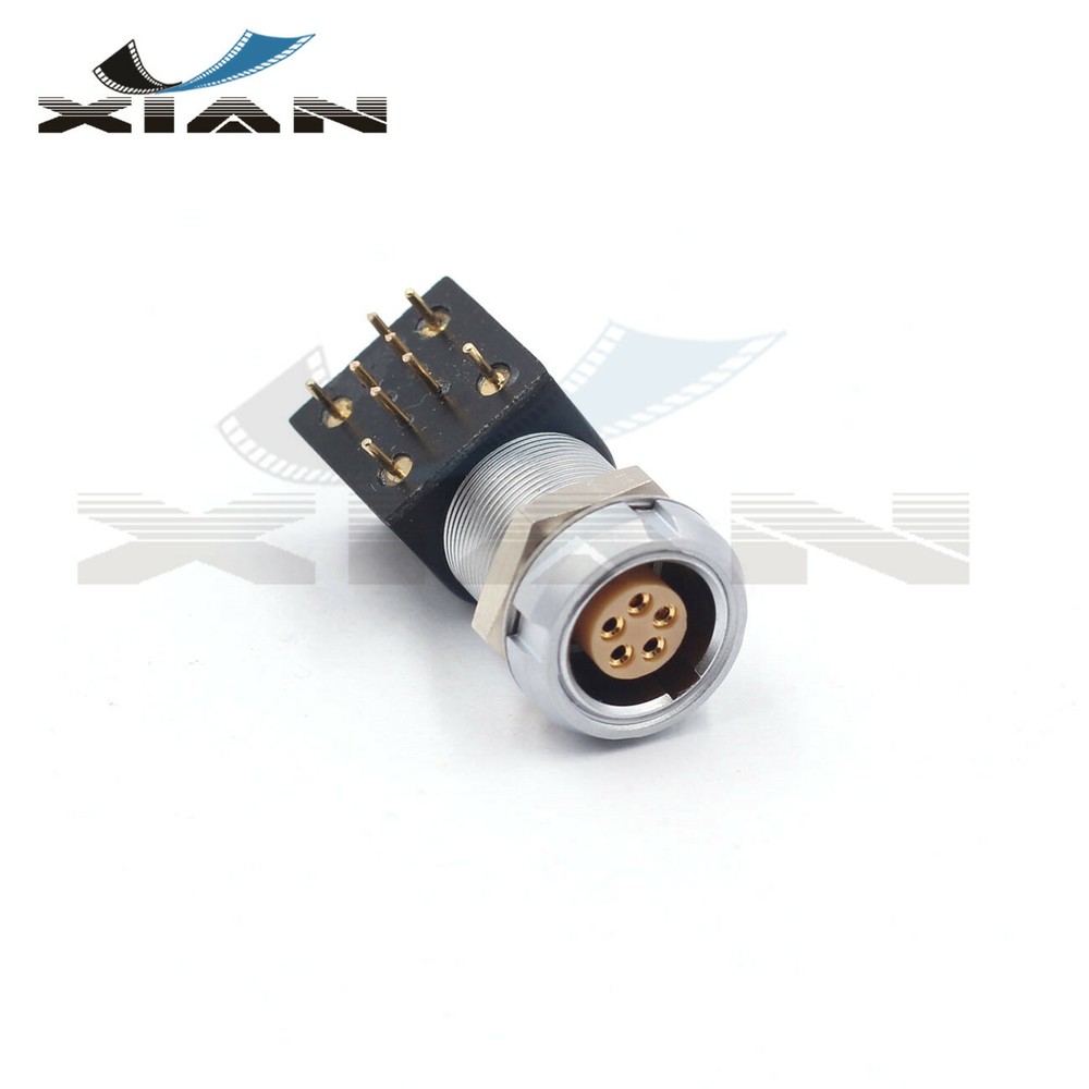 M12-1B 2Pin to 16Pin EXG Circular Electrical Connector Socket