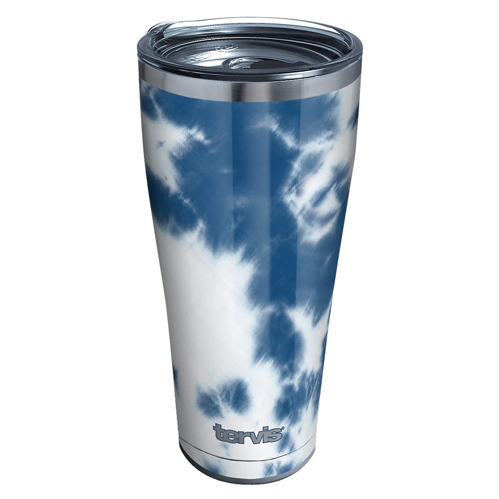 Acid Wash Tie Dye Triple Walled Insulated Tumbler Travel Cup Keeps Drinks Col...-image