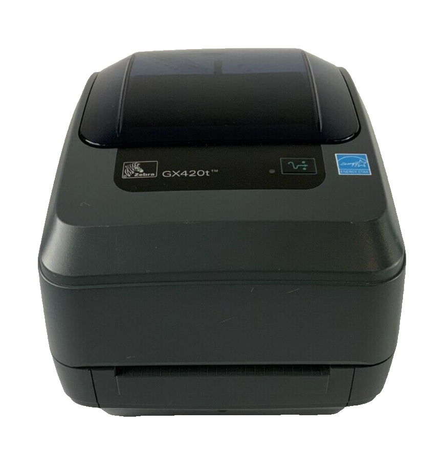 Zebra GX42-102410-000 Thermal Transfer Printer Without AC Adapter