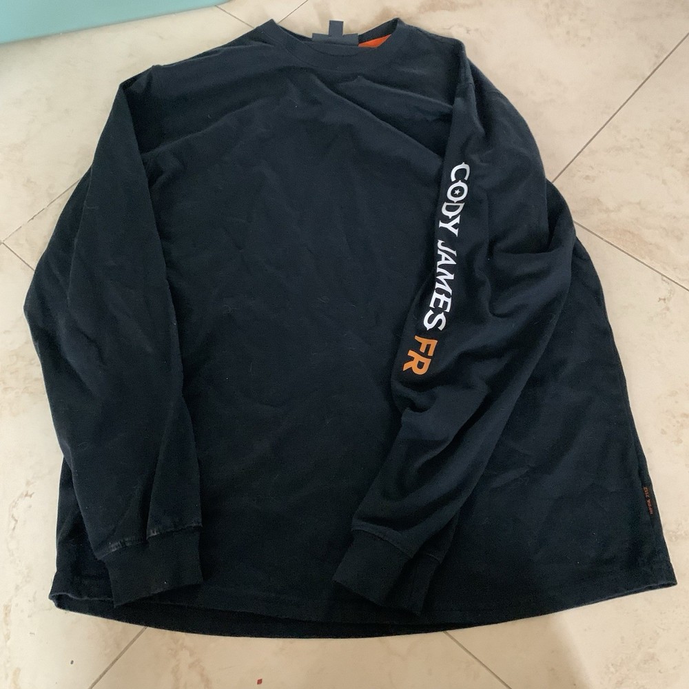 Cody James FR Long Sleeve Back T Shirt XL Pyro Safe NFPA 2112 Certified Pyro 125