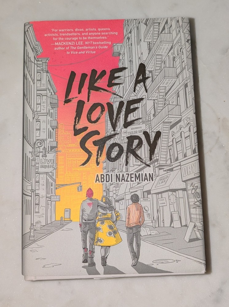 Like A Love Story by Abdi Nazemian (2019 Hardcover) Signed First Edition