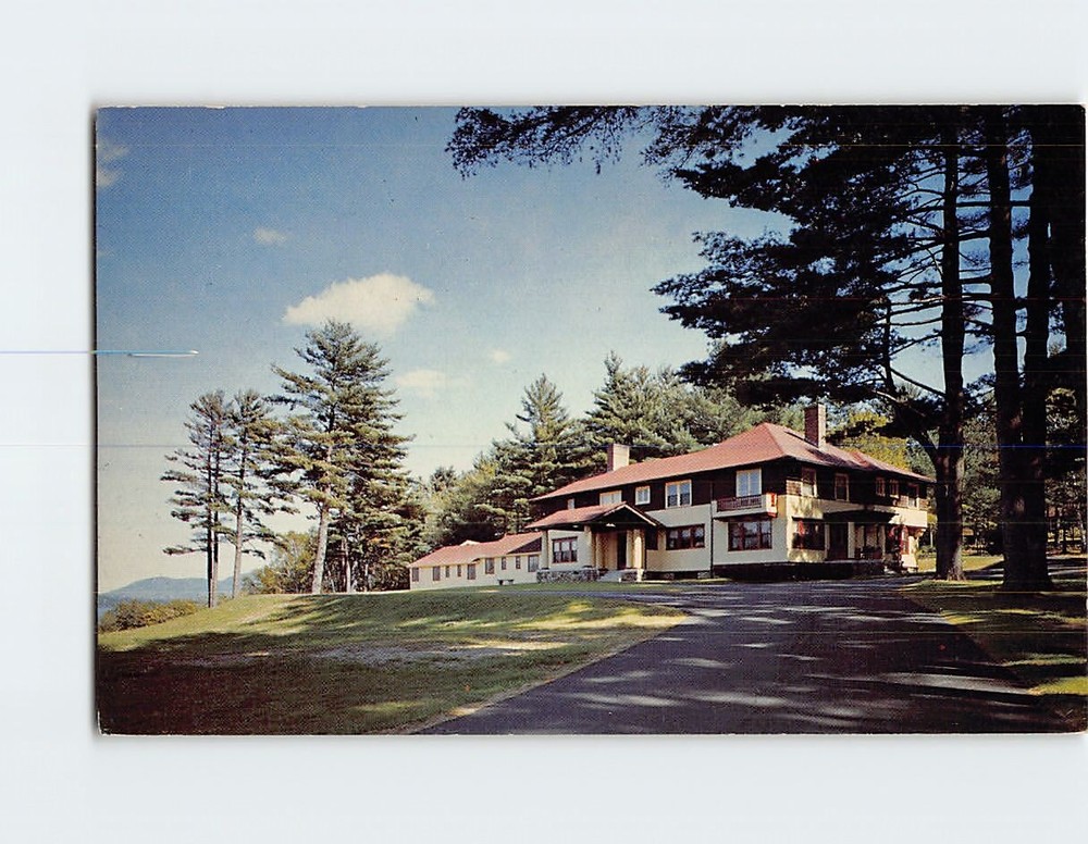 Postcard The Squam Lakes Club Holderness New Hampshire USA