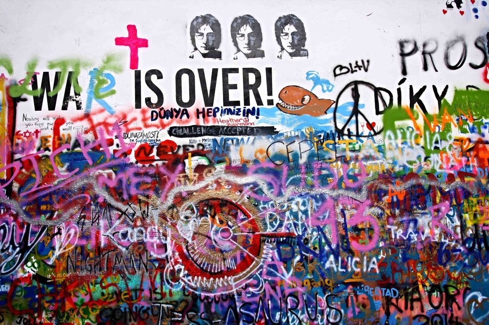 3D Abstract Colorful Street Graffiti Wall Murals Wallpaper Murals Wall Sticker-image
