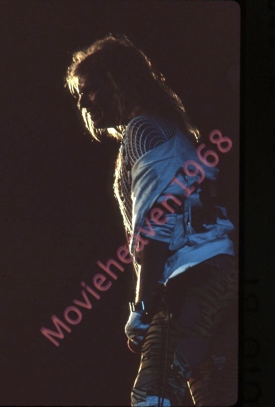 DAVID LEE ROTH Van Halen VINTAGE 35mm SLIDE TRANSPARENCY 10815 PHOTO
