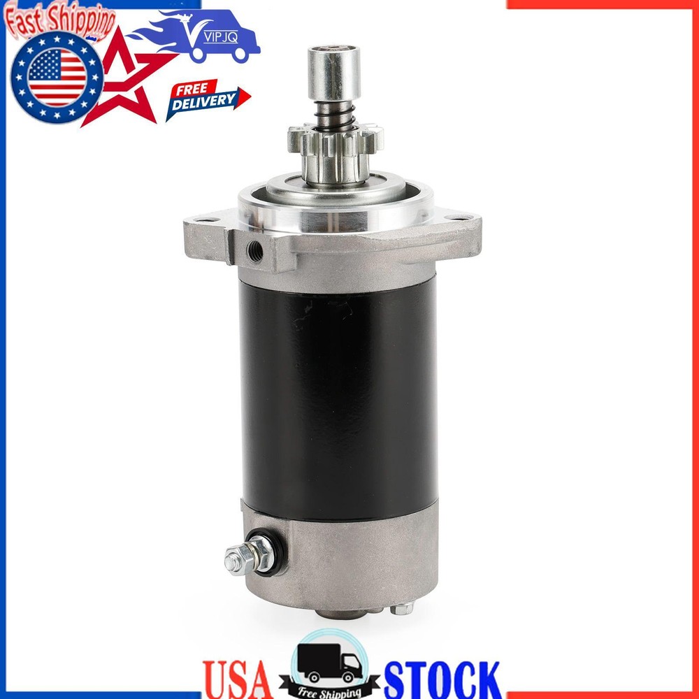 Starter Motor Fits Yamaha & Mercury Outboard 20Hp 25Hp 30Hp 40Hp 2-Stroke Engine