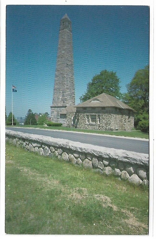 VTG Postcard - Groton Monument, 1826-1830, Connecticut