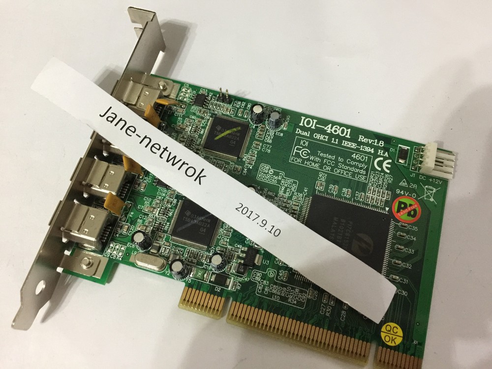 100% test IOI-4601 Rev:1.8 1394 via DHL or Fedex fast shipping